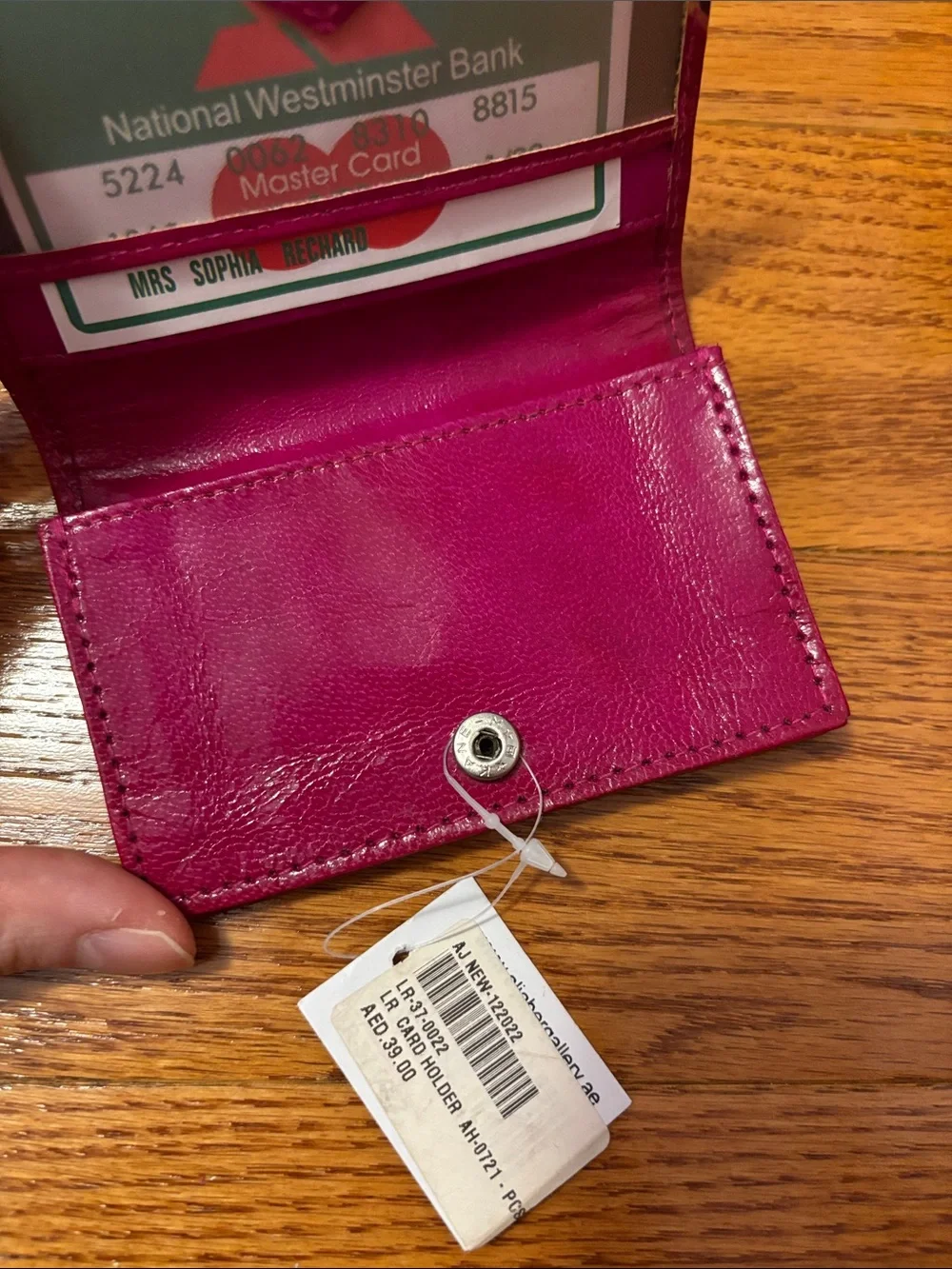 NEW Colorful Camel Cardholder Snap Button Wallet Pink Orange Purple Green Gift